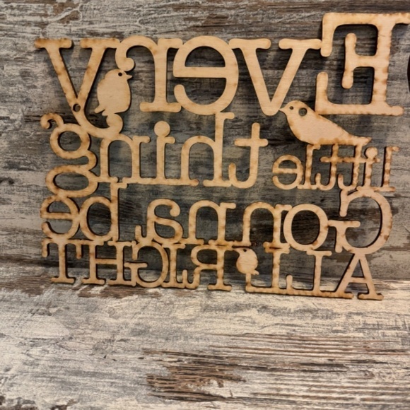 Wall Sign Every Little Thing Gonna Be All Right - Picture 3 of 3